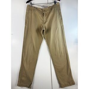 Old Navy Broken-In Khakis Straight Leg Everyday Pants 32x34